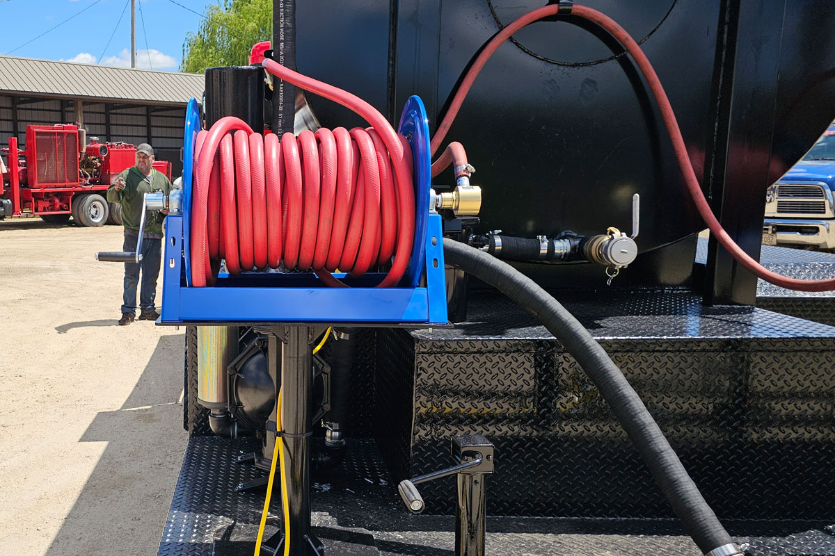 Sealcoat Hose Reel