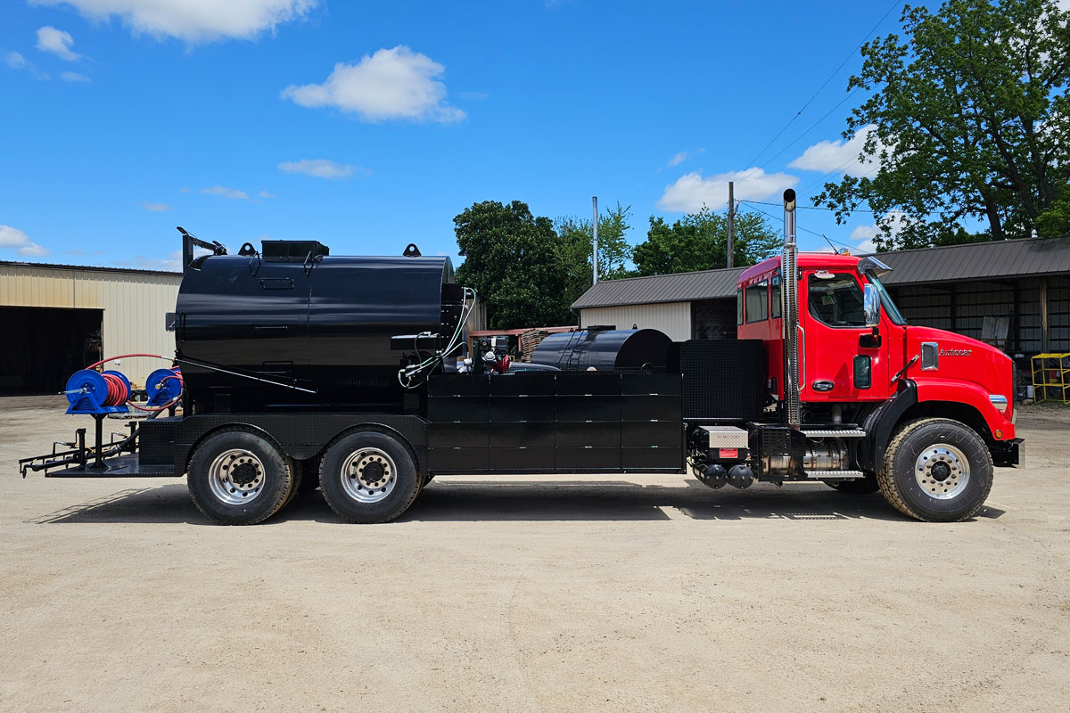 Sealcoat Truck Right Side View